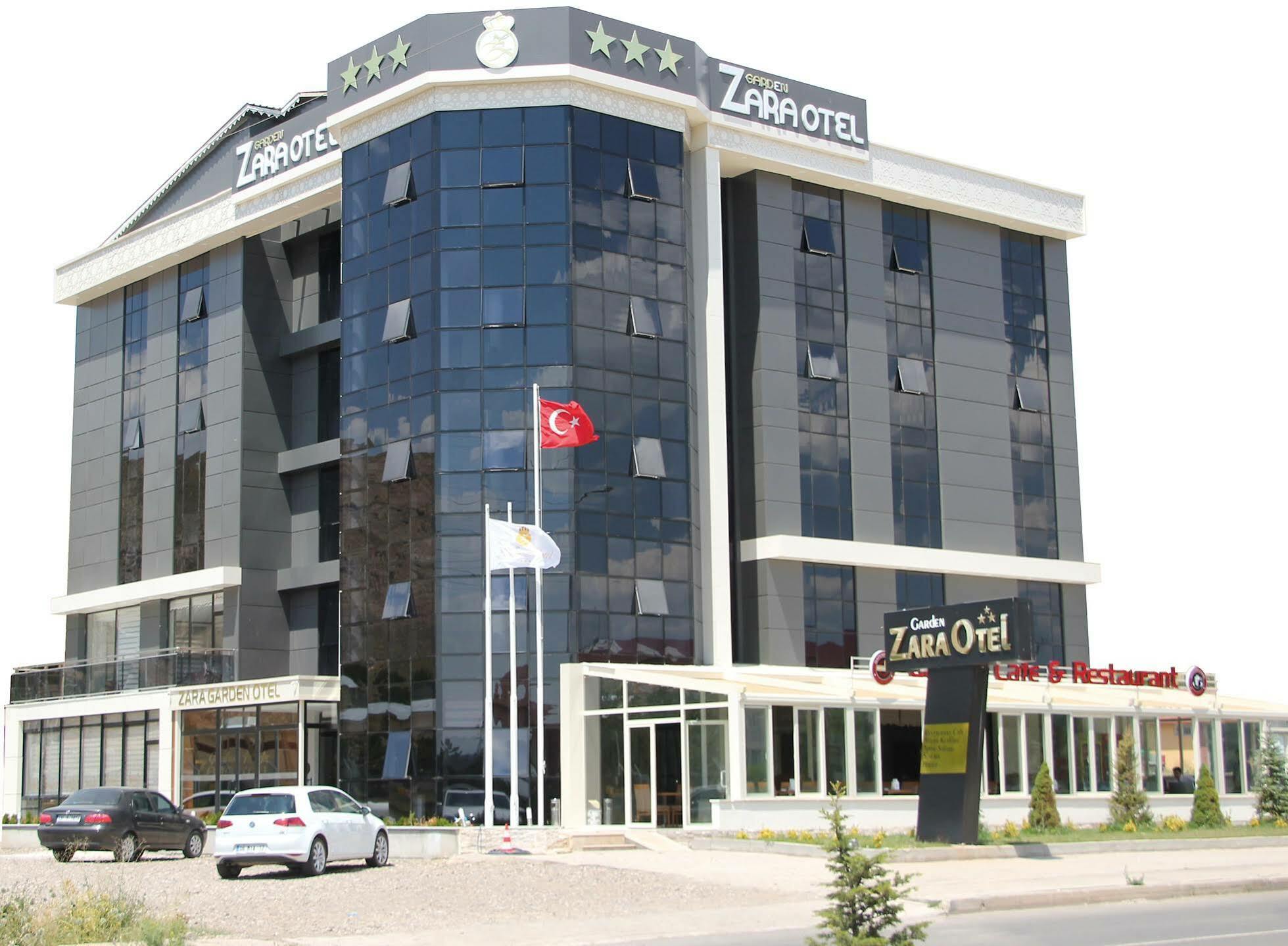 Garden Zara Hotel Restaurant Cafe Exterior foto